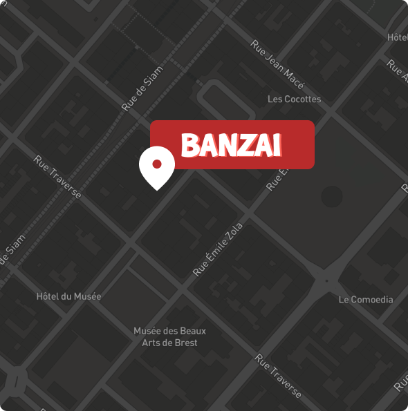 Map Banzai Brest